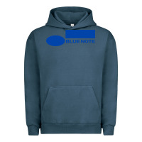 Pigment Midnight Navy blue note records Urban Hoodie - artisFamous