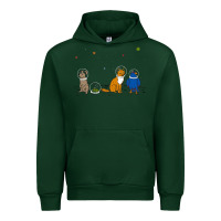 Forest Green do a barrel roll! Urban Hoodie - artisFamous