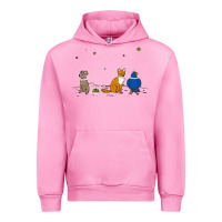 Fuchsia Pink do a barrel roll! Urban Hoodie - artisFamous