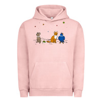 Pigment Salmon do a barrel roll! Urban Hoodie - artisFamous