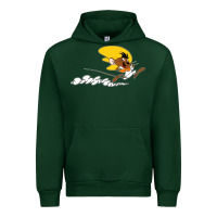 Forest Green speedy gonzales v taz bugs bunny mexico Urban Hoodie - artisFamous