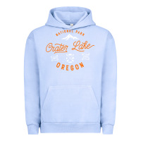 Pigment Grape Ice crater lake oregon national park vintage retro Urban Hoodie - artisFamous