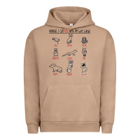 Pigment Burro animals i can kill with my bare hands Urban Hoodie - artisFamous