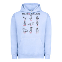 Pigment Grape Ice animals i can kill with my bare hands Urban Hoodie - artisFamous