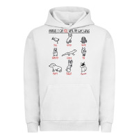Pigment Lunar Rock animals i can kill with my bare hands Urban Hoodie - artisFamous