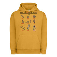 Pigment Peanut Butter animals i can kill with my bare hands Urban Hoodie - artisFamous