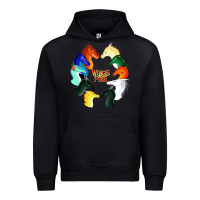 Black wings of fire Urban Hoodie - artisFamous