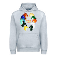 Heather Grey wings of fire Urban Hoodie - artisFamous