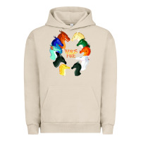 Pigment French Oak wings of fire Urban Hoodie - artisFamous