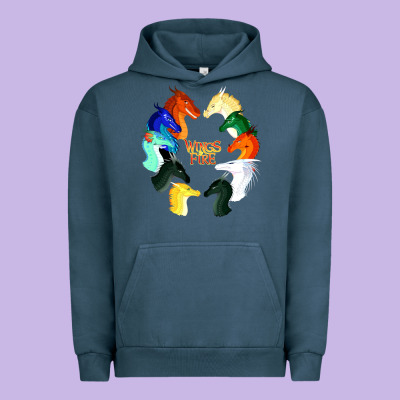 Wings Of Fire Urban Hoodie Designed By Artisfamous