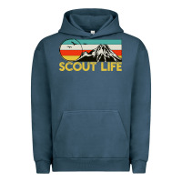 Pigment Midnight Navy scout Urban Hoodie - artisFamous