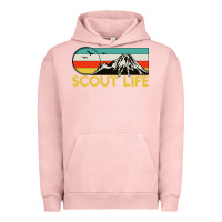 Pigment Salmon scout Urban Hoodie - artisFamous