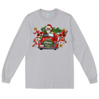 Moon Dust merry christmas truck gnomies Long Sleeve Tee - FaDigitalArtStudio