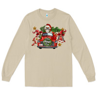 Merry Christmas Truck Gnomies Long Sleeve Tee | Teevron