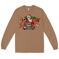 Toasted Coconut merry christmas truck gnomies Long Sleeve Tee - FaDigitalArtStudio