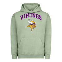 Pigment Oil Green vikings style Urban Hoodie - artisFamous