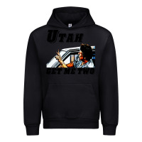 Black utah get me 2 Urban Hoodie - artisFamous