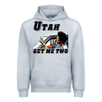 Heather Grey utah get me 2 Urban Hoodie - artisFamous