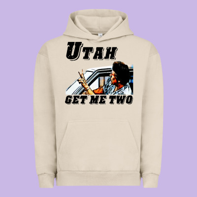 Utah Get Me 2 Urban Hoodie Designed By Artisfamous