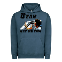 Pigment Midnight Navy utah get me 2 Urban Hoodie - artisFamous