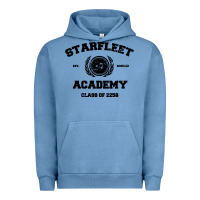 Pigment Pebble Blue starfleet academy Urban Hoodie - artisFamous
