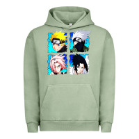 Pigment Oil Green animation Urban Hoodie - artisFamous