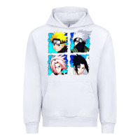 White animation Urban Hoodie - artisFamous