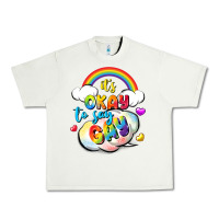 Pistachio its okay to say gay pride Urban Heavy Tee - FaDigitalArtStudio