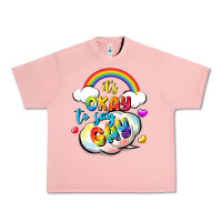 Salmon its okay to say gay pride Urban Heavy Tee - FaDigitalArtStudio