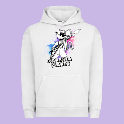 Diarrhea Planet Musician Urban Hoodie Designed By Artisfamous