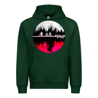 Forest Green stranger kids bikes Urban Hoodie - artisFamous