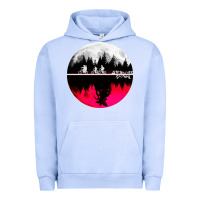 Pigment Grape Ice stranger kids bikes Urban Hoodie - artisFamous