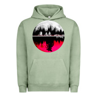 Pigment Oil Green stranger kids bikes Urban Hoodie - artisFamous