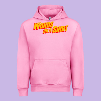 Words On A Shirt Urban Hoodie Designed By Artisfamous