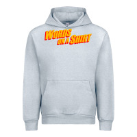 Heather Grey words on a shirt Urban Hoodie - artisFamous