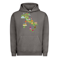 Pigment Tornado Italy map Urban Hoodie - artisFamous