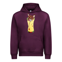Mauve Wine funny chihuahua dog burrito food tee Urban Hoodie - artisFamous