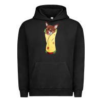 Pigment Black funny chihuahua dog burrito food tee Urban Hoodie - artisFamous
