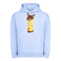 Pigment Grape Ice funny chihuahua dog burrito food tee Urban Hoodie - artisFamous