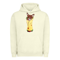Pigment Pistachio funny chihuahua dog burrito food tee Urban Hoodie - artisFamous