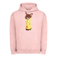 Pigment Salmon funny chihuahua dog burrito food tee Urban Hoodie - artisFamous