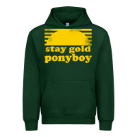 Forest Green stay gold ponyboy the outsiders movie book Urban Hoodie - artisFamous