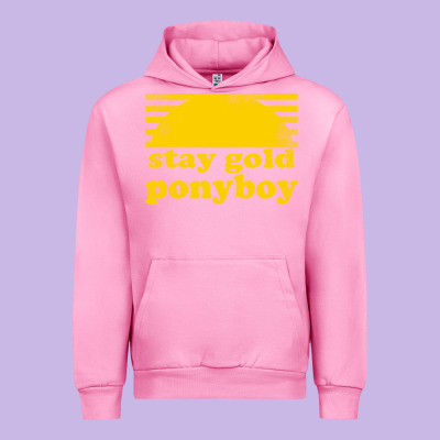 Stay Gold Ponyboy The Outsiders Movie Book Urban Hoodie Designed By Artisfamous