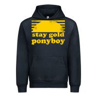 Navy stay gold ponyboy the outsiders movie book Urban Hoodie - artisFamous