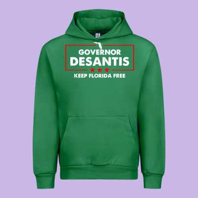 Desantis Governor Keep Florida Free Urban Hoodie Designed By Artisfamous