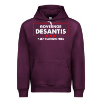 Mauve Wine desantis governor keep florida free Urban Hoodie - artisFamous