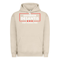Pigment French Oak desantis governor keep florida free Urban Hoodie - artisFamous