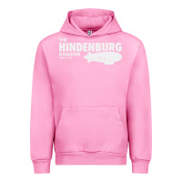 Fuchsia Pink airship blimp dirigible   the hindenburg disaste Urban Hoodie - artisFamous