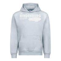 Heather Grey airship blimp dirigible   the hindenburg disaste Urban Hoodie - artisFamous