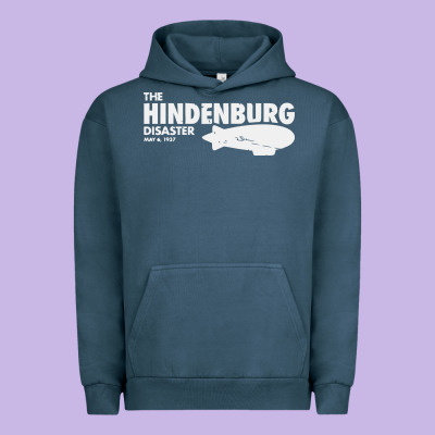 Airship Blimp Dirigible   The Hindenburg Disaste Urban Hoodie Designed By Artisfamous